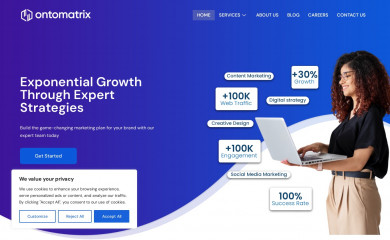 ontomatrix.com screenshot