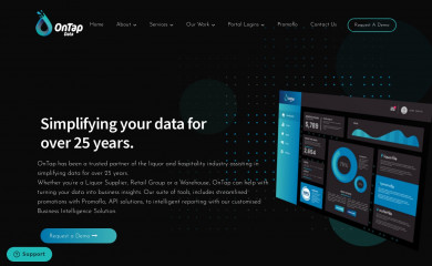 ontapdata.com.au screenshot