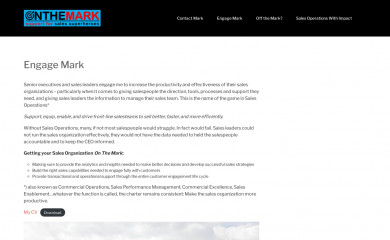 onthemark.eu screenshot