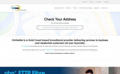 onthenet.com.au screenshot