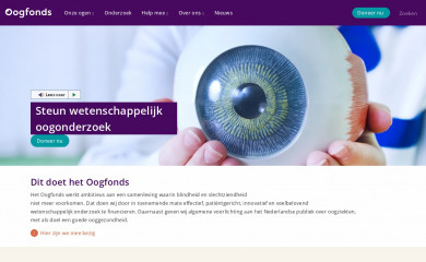 oogfonds.nl screenshot
