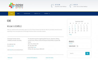 ooshatsgcs.com.au screenshot