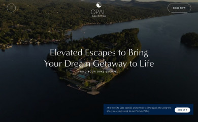 opalcollection.com screenshot