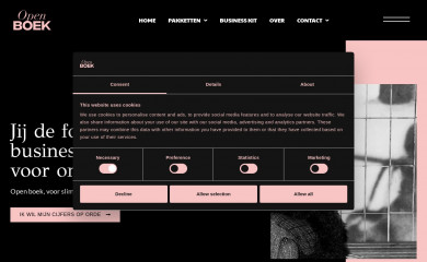 open-boek.com screenshot
