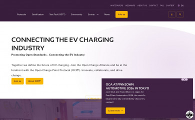 openchargealliance.org screenshot