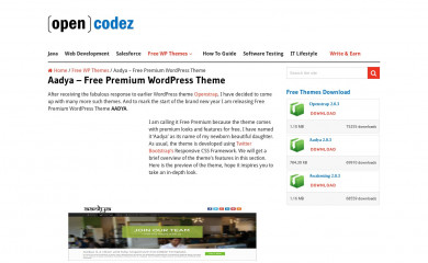 http://www.opencodez.com/free-themes/aadya-free-premium-wordpress-theme screenshot