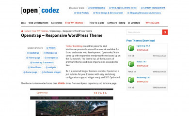 Openstrap screenshot