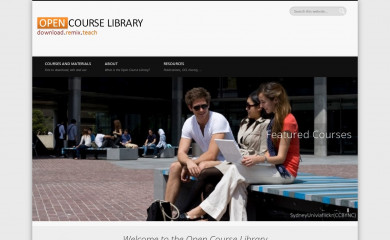 opencourselibrary.org screenshot