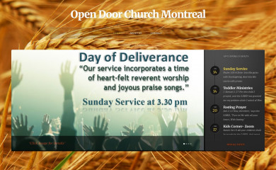 opendoorchurchmontreal.com screenshot