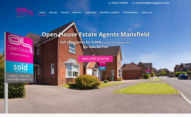 openhousemansfield.co.uk screenshot