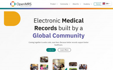 openmrs.org screenshot