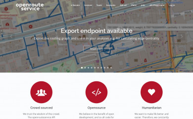 openrouteservice.org screenshot