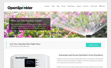 opensprinkler.com screenshot
