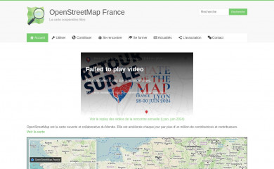openstreetmap.fr screenshot