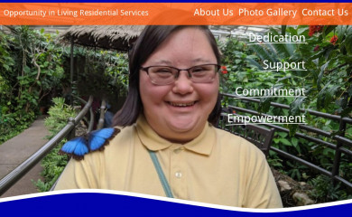 opportunityinliving.com screenshot