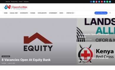 opportunitiesforyoungkenyans.co.ke screenshot