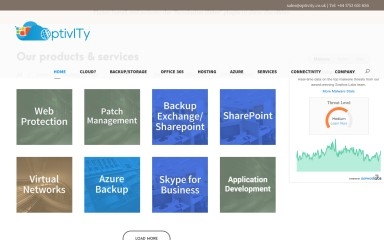 http://optivity.co.uk screenshot