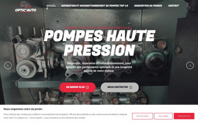 optic-auto.fr screenshot