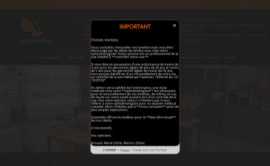 opticiens-guillestrois.fr screenshot