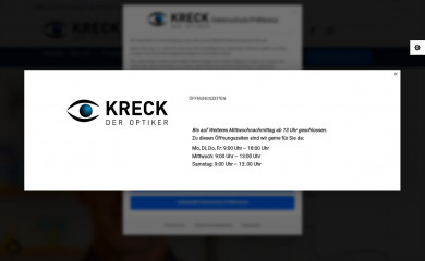 optik-kreck.de screenshot