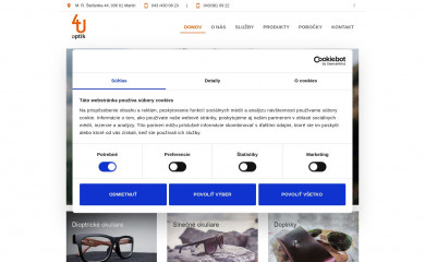 optik4u.sk screenshot