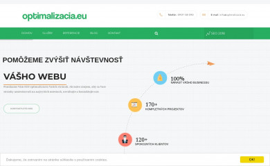 optimalizacia.eu screenshot