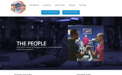 optimalsporthealthclubs.com screenshot