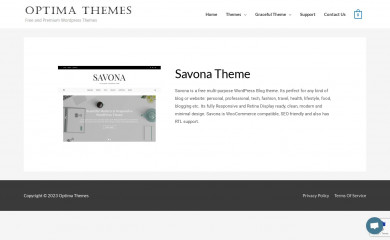 http://optimathemes.com/savona-theme/ screenshot