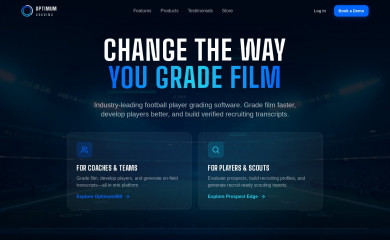 optimumgrading.com screenshot