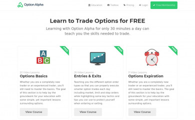 http://optionalpha.com screenshot