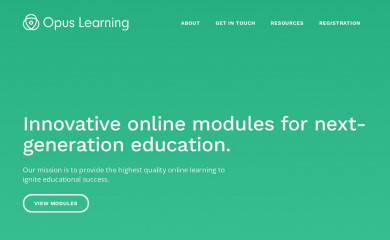 opuslearning.com.au screenshot