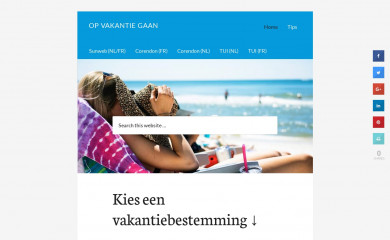 opvakantiegaan.be screenshot