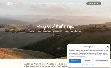 opvakantienaartoscane.info screenshot