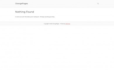 orangepages.com.au screenshot