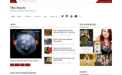 oraclenewspaper.com screenshot