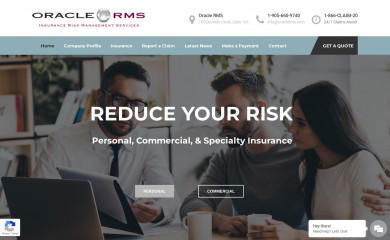 oraclerms.com screenshot