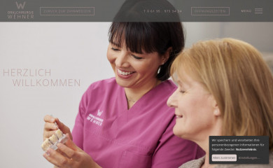 oralchirurgie-wehner.de screenshot