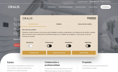 oralis.es screenshot