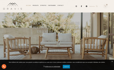 oravis-lodge.com screenshot
