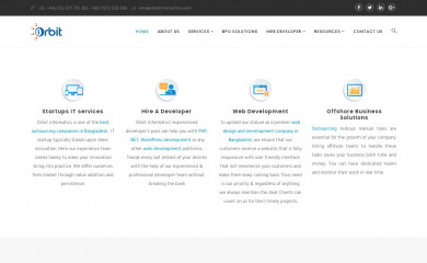 orbitinformatics.com screenshot