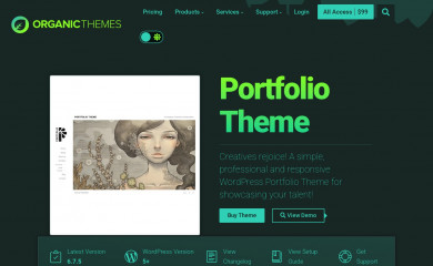 Portfolio screenshot