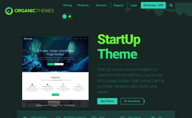 Organic Startup screenshot