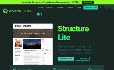 http://www.organicthemes.com/theme/structure/ screenshot