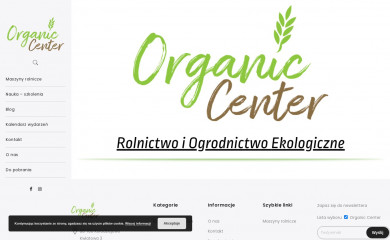 organiccenter.pl screenshot