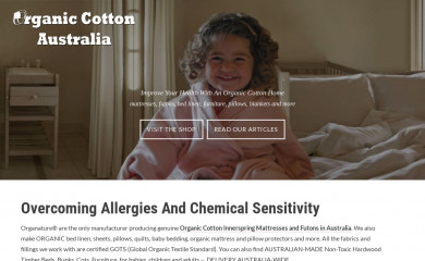 organiccottonaustralia.com.au screenshot