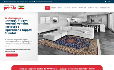 organizzazionepersia.net screenshot