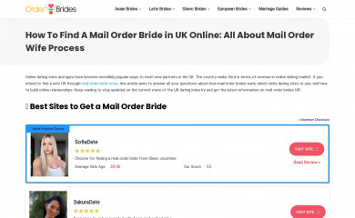 order-brides.co.uk screenshot