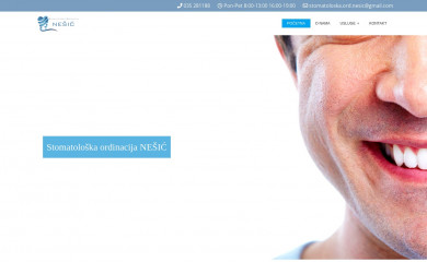 ordinacijanesic.rs screenshot
