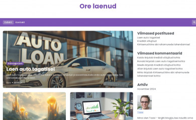 orerestoran.ee screenshot