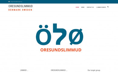 oresundslimmud.org screenshot